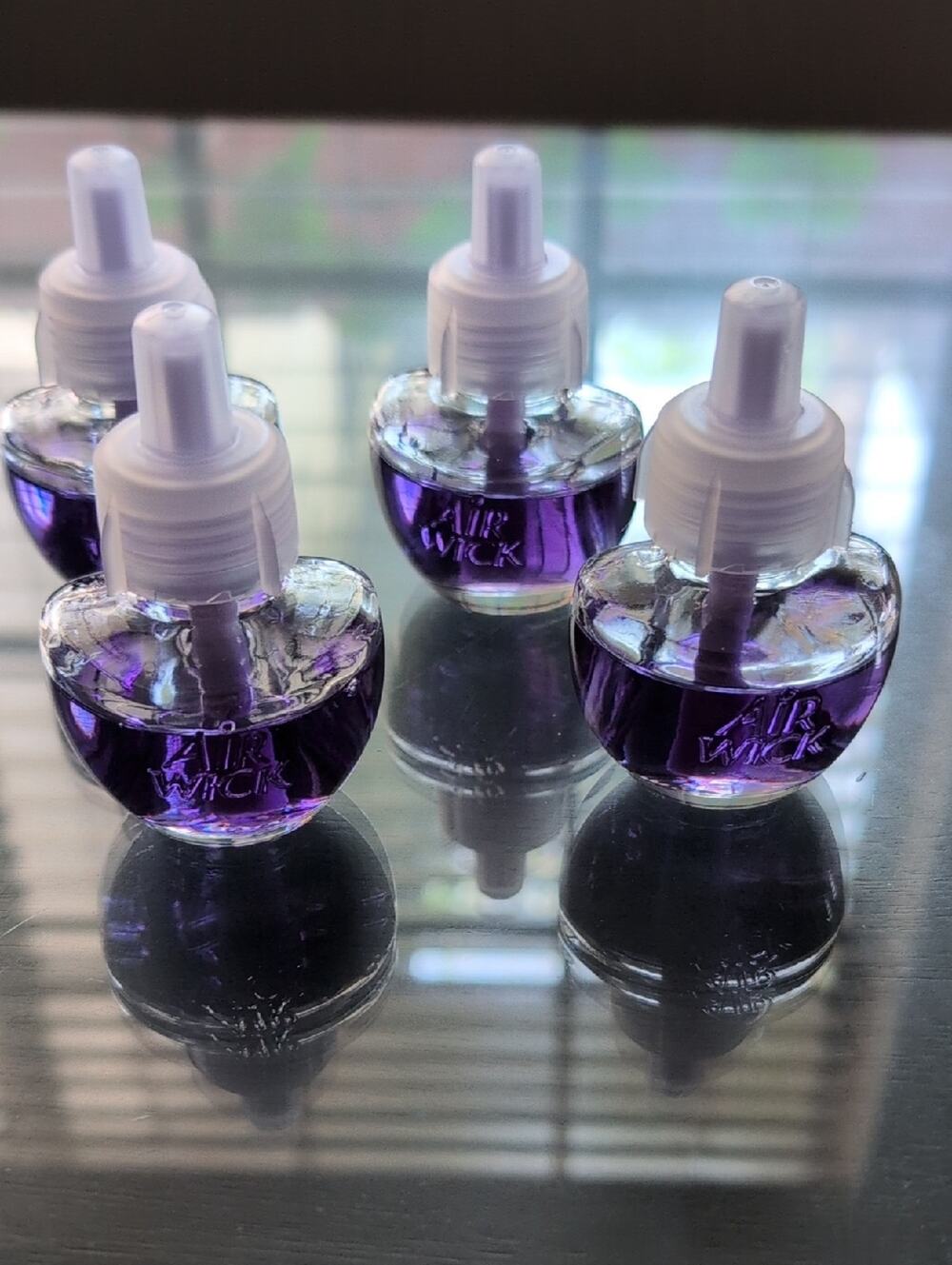 Airwick Plug In Scented Oil Refills Set Of 4 Lavender Chamomile